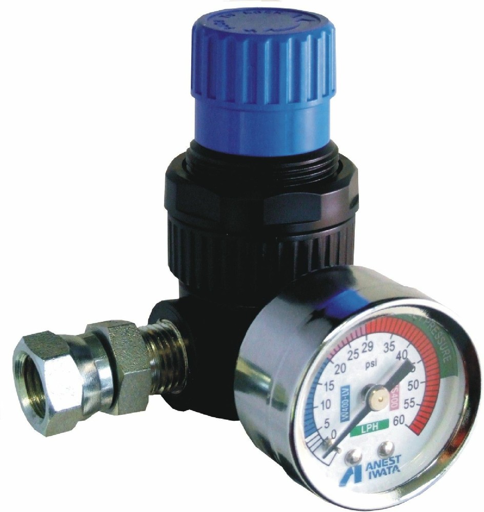 Anest Iwata Compact Diaphragm Style Regulator - AK-1R2