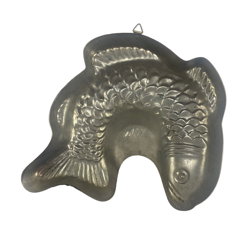 Vintage Revere Ware Copper Mate Collection Fish Mold