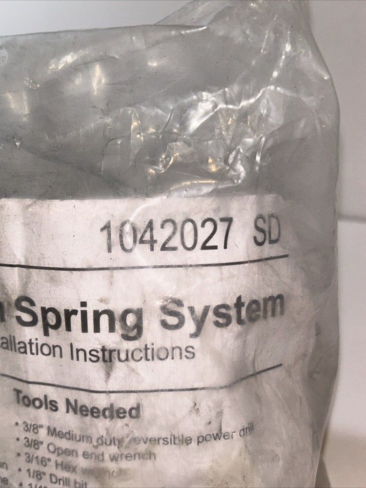 EZ-Set Torsion Spring System 1042027 New