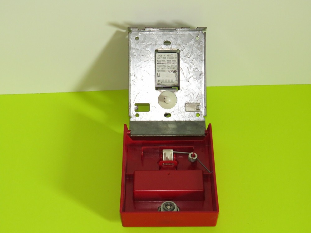 SIMPLEX 4099-9001 ADDRESSABLE PULL STATION FIRE ALARM PART