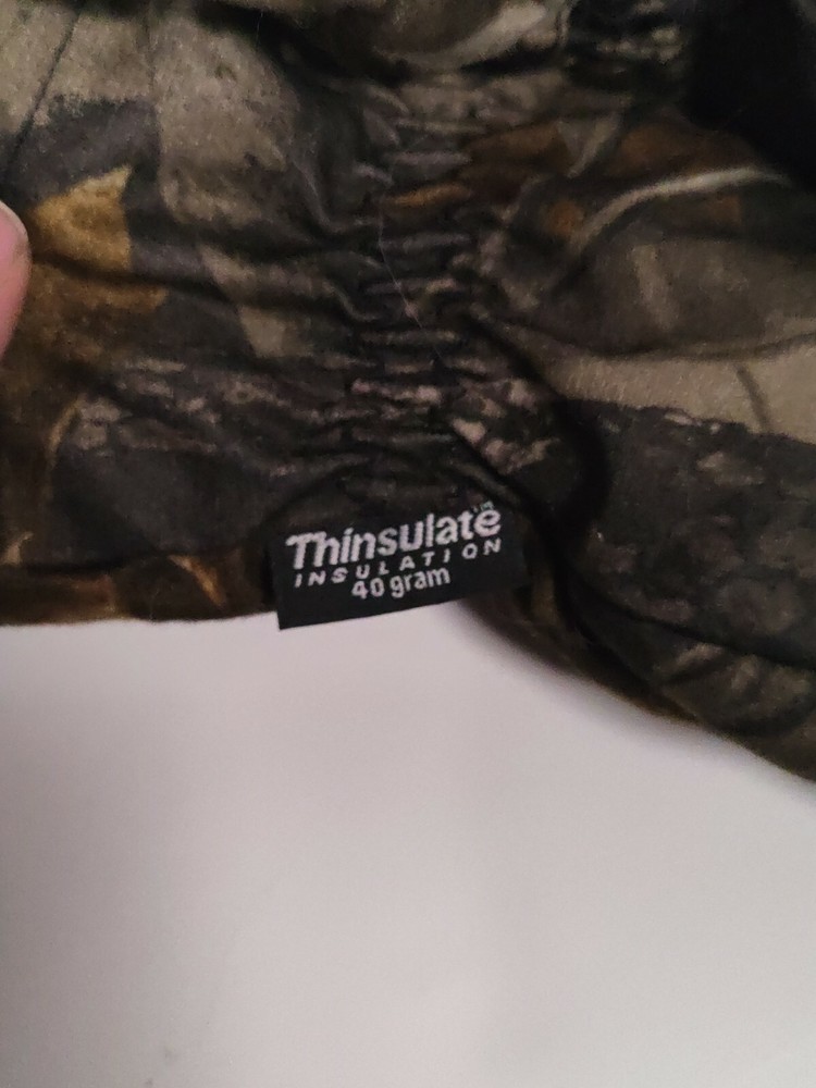 Thinsulate 40gr Camo Real Tree Hunting Gloves XL