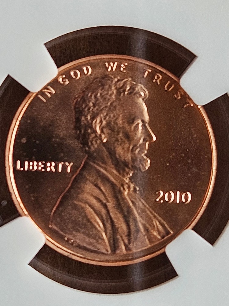 2010 LINCOLN CENT PENNY UNION SHIELD NGC MS66RD