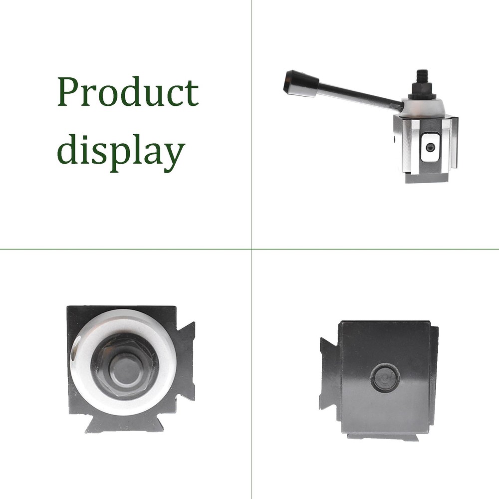 6Pcs 250-100 Piston Tool Post Set Quick Change Swing 12 Inch