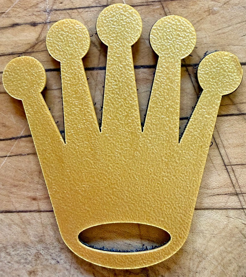 Fear Tomorrow “Rollie” Patch Gold Sparkle Variant