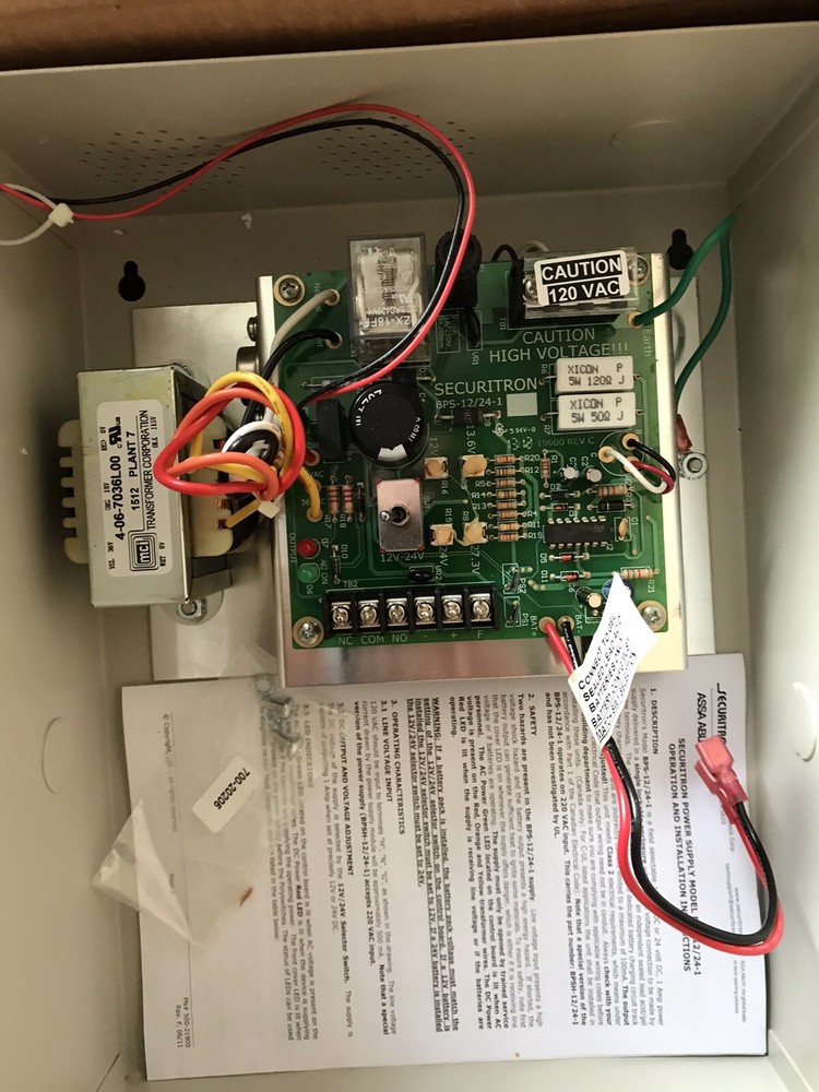 Assay Abloy BPS-12/24-1 Power Supply