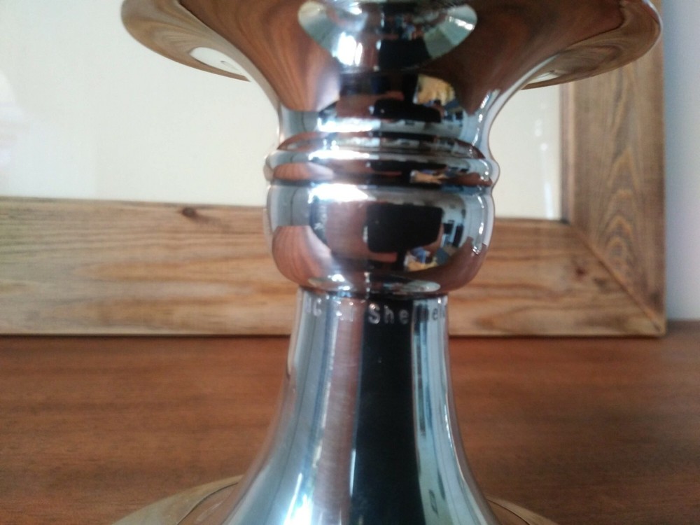 Silver Candle Holder
