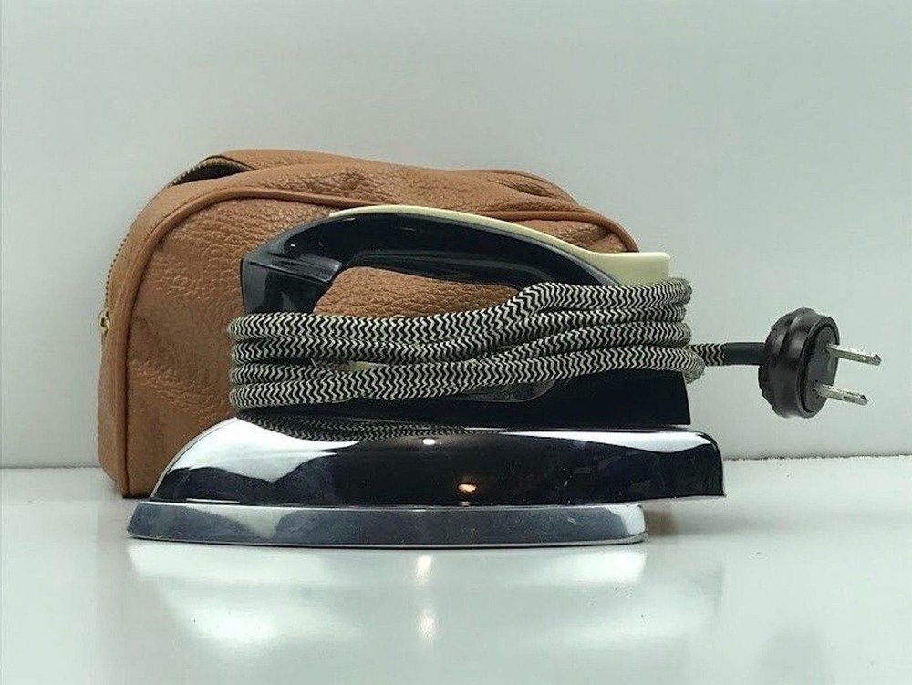 Vintage Neckermann Travel Iron - Tested