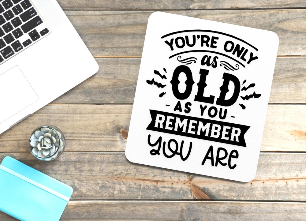 Bold 3D Printed Only Old Remember People Wall Art – Durable PLA Sign For Office