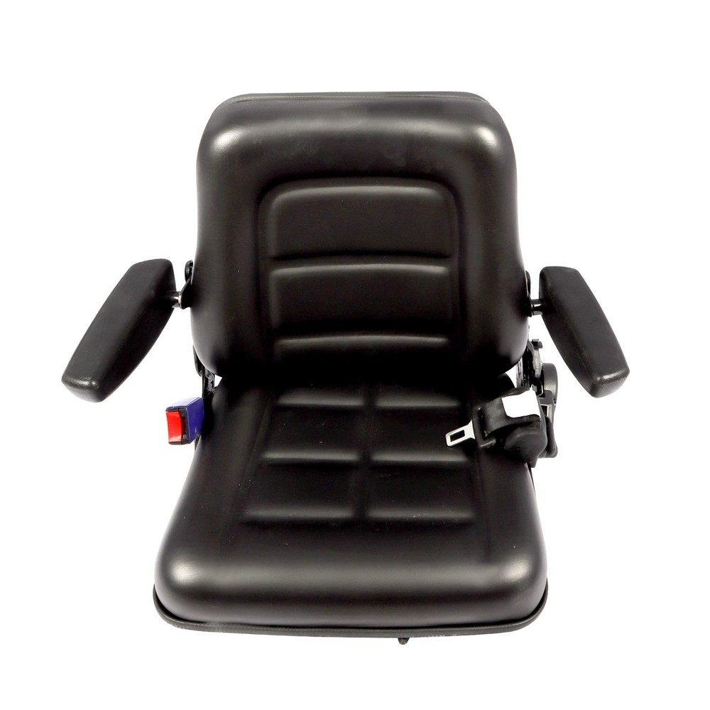 Tractor Forklift Seat Excavator Adjustable Backrest Armrest