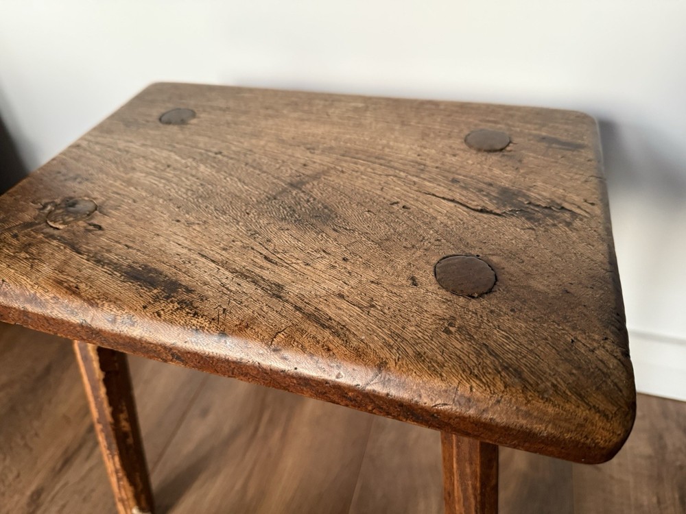 Beautiful 19th Century Oak Milking Stool