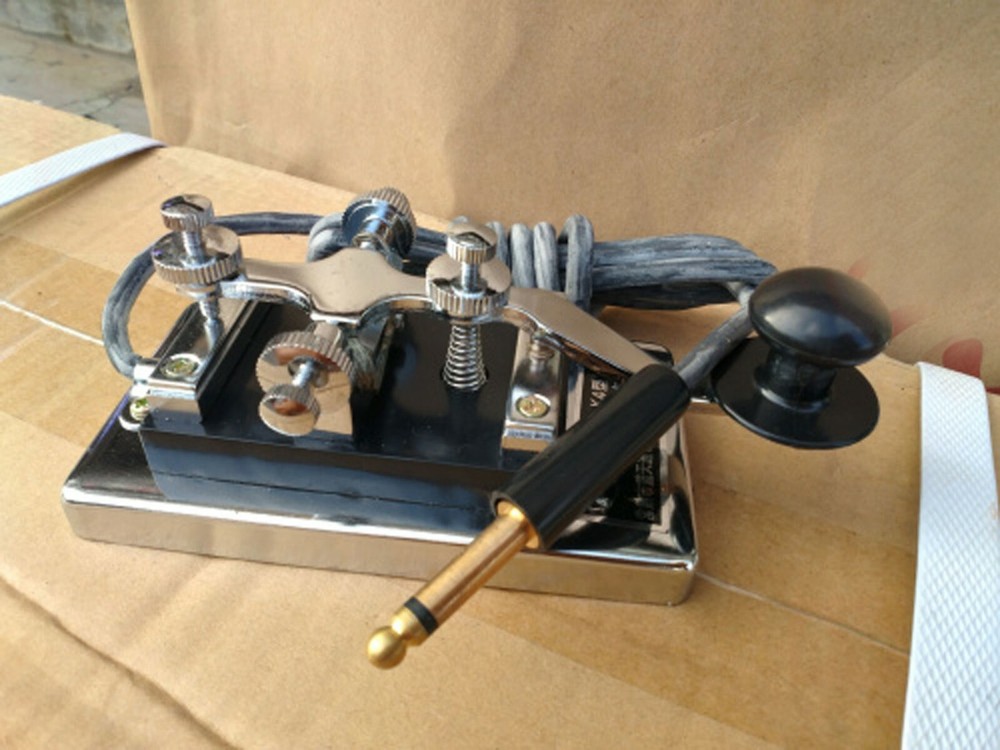 Surplus Chinese Army Radio Telegraph morse code key straight key