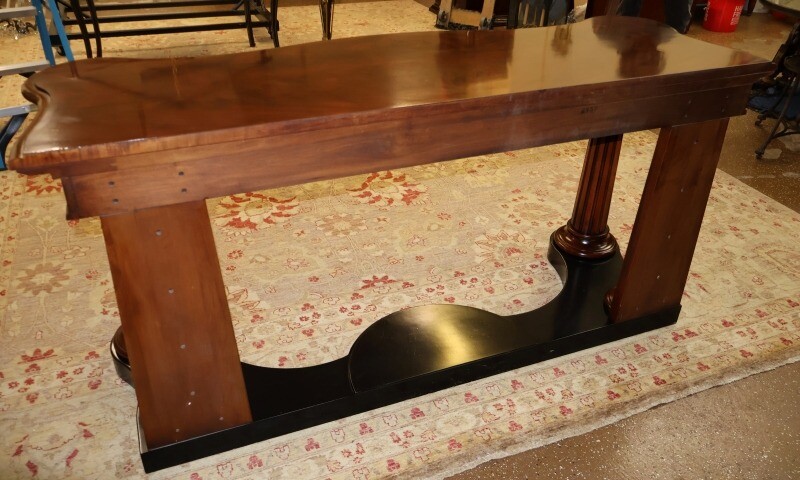 Ralph Lauren Flame Mahogany Neoclassical Server Buffet Sideboard Console Table