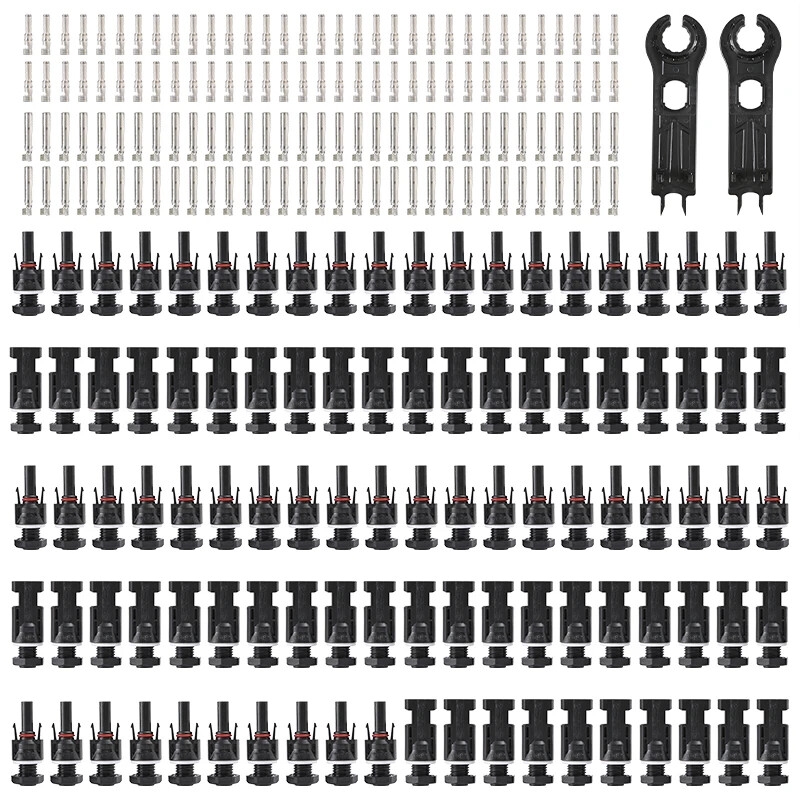 PV Panel Mount Connector Coupler IP67 DC1000V For Solar Inverter System Use