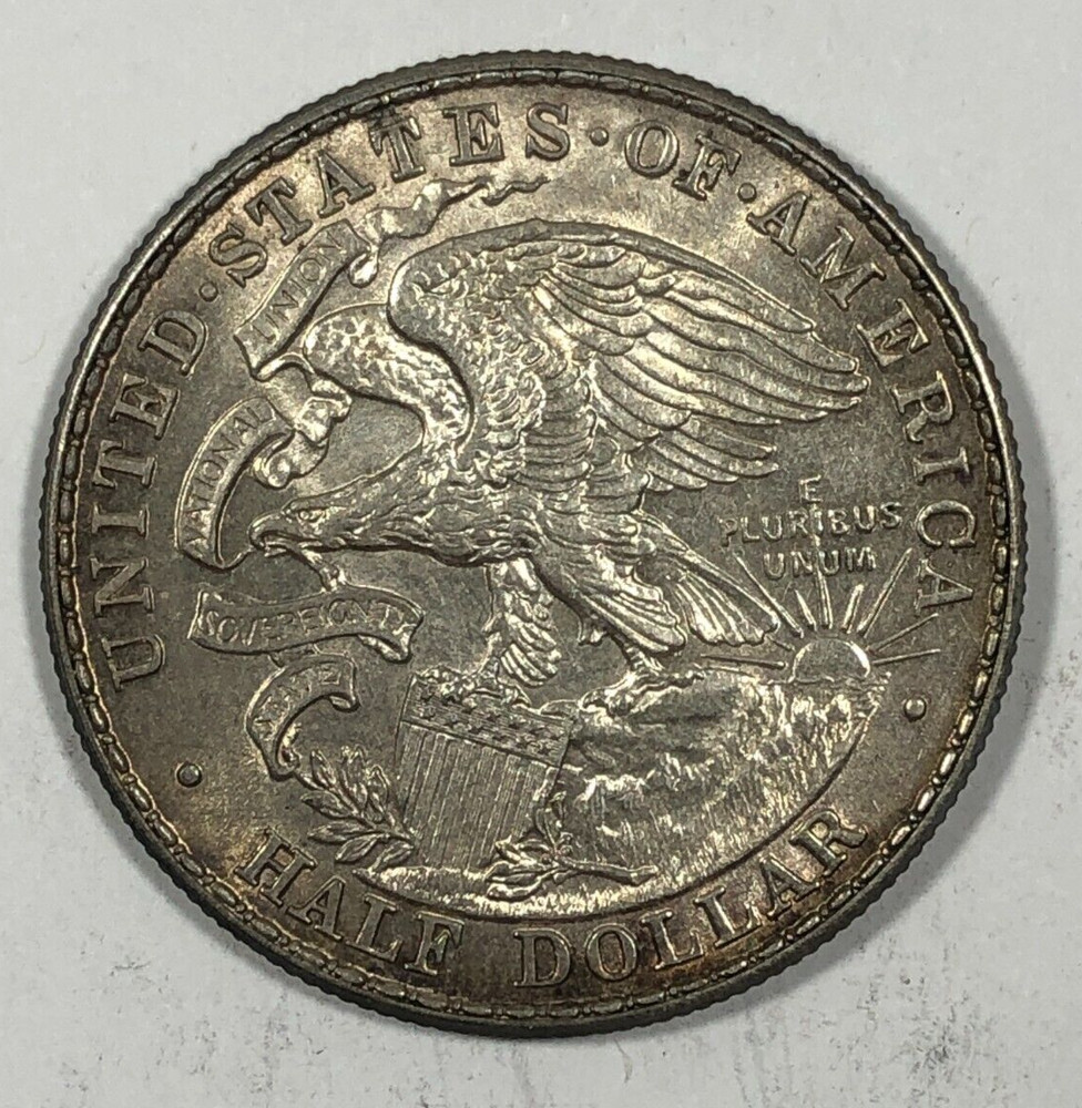 1918 Lincoln Commemorative Half .50. Nice Unc.