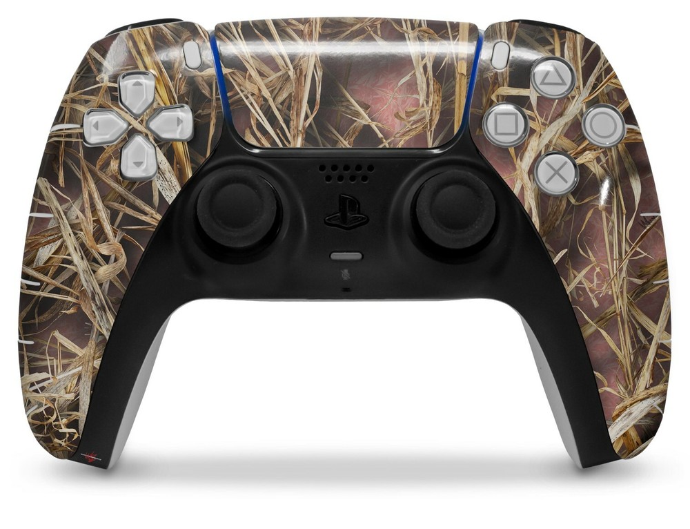 Skin Sony PS5 Controller WraptorCamo Grassy Marsh Camo Pink