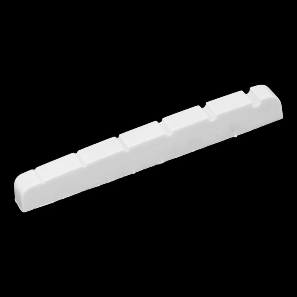 NEW - Plastic Slotted Nut For Fender (1), Flat Bottom