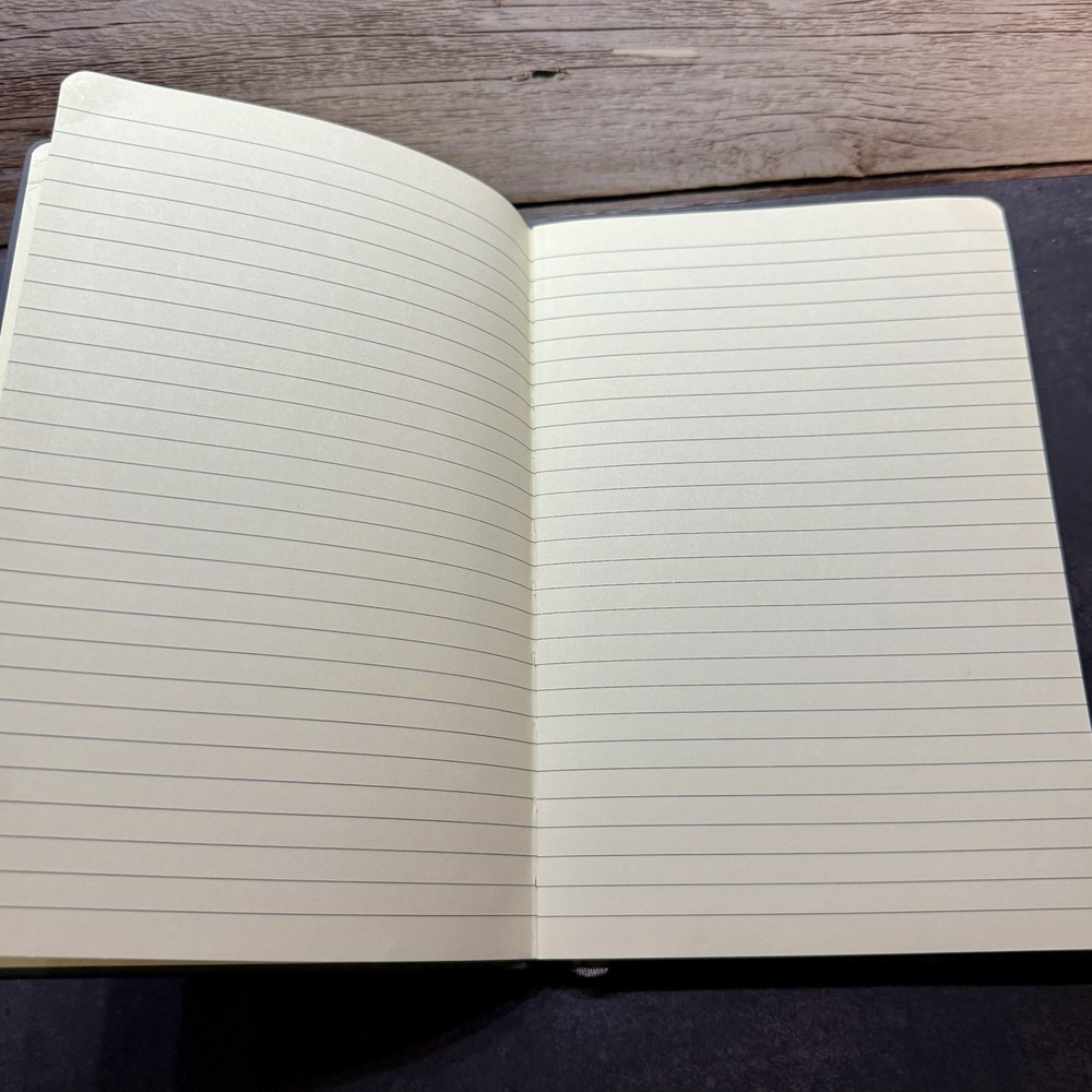 Custom Notebook Journal w/ 3D Patch Engraved or Printed– 8” x 6” | Personalized