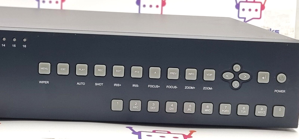 GE SECURITY DVSRPRO-16-5H-S Digital Video Recorder