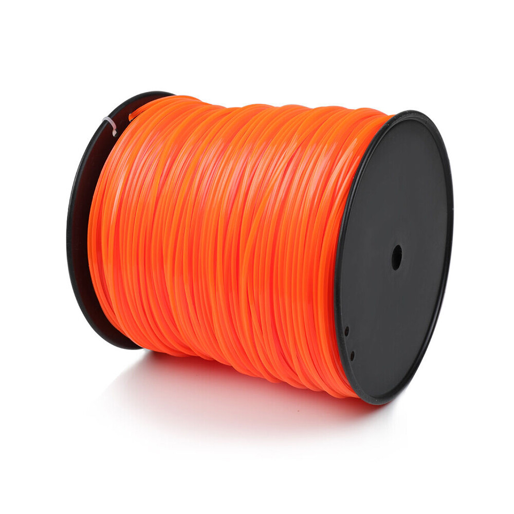 1/2/4 Pack 1300FT 5lb .095 Square String Trimmer Line Nylon Weed Eater Spool
