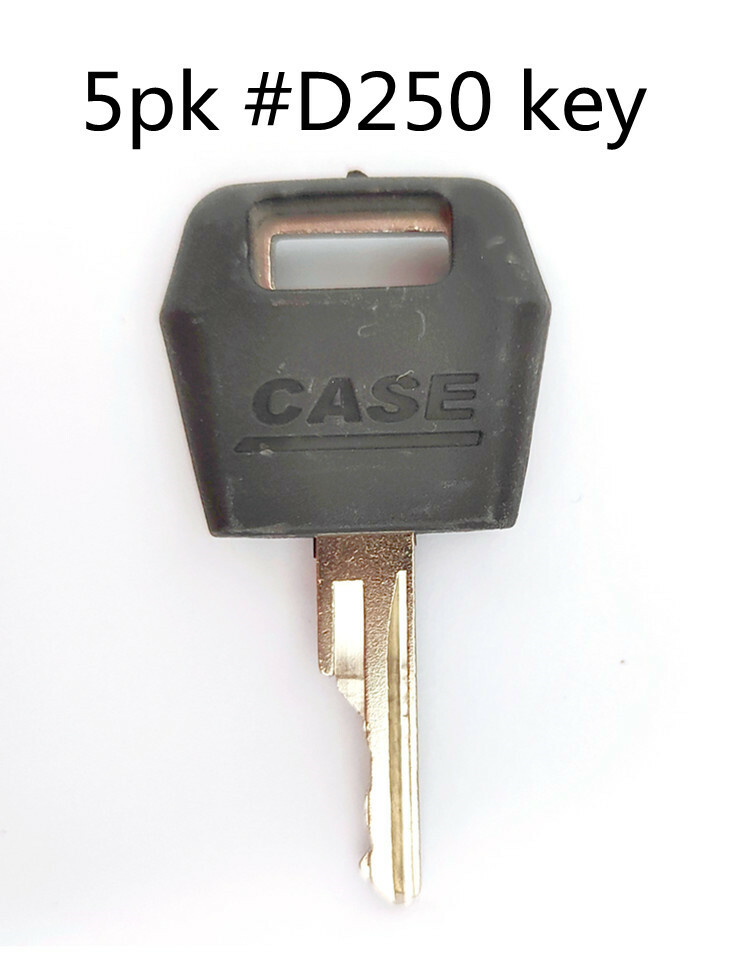 5pk for Case Tractor  BACKHOE LOADER Dozer Skid Steer Combine ignition keys