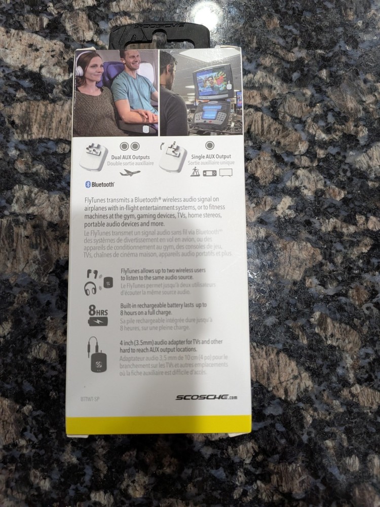 Scosche FlyTunes BTTWT-SP Wireless Audio Transmitter Bluetooth #23