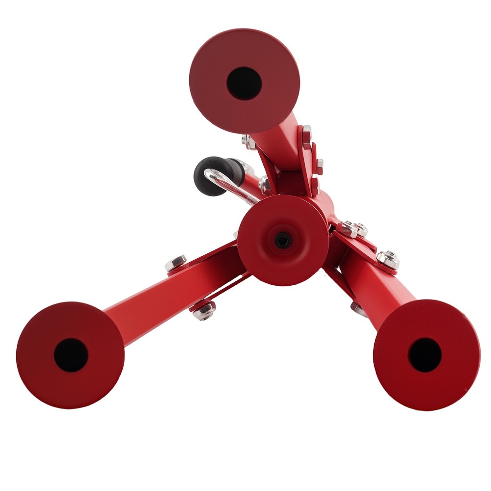 Adjustable Height Roller Stand 2500lbs Triangular Base 27.6-52in for Sanders