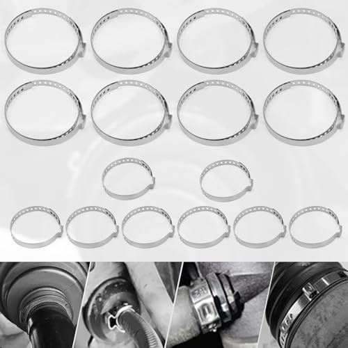 CV Axle Boot Clamp Tools Set - Universal Pliers + Joint Ear Banding Tool 18PCS