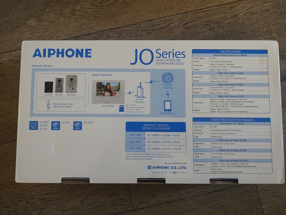 ⚡⚡Aiphone JOS-1VW Mobile-Ready Box Set with Surface-Mount Door Station⚡⚡