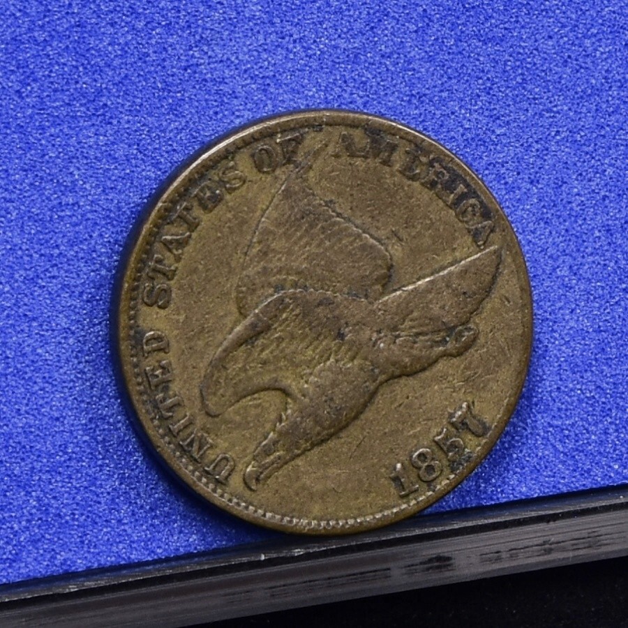1857 Flying Eagle Cent - Fine (#58203-L)