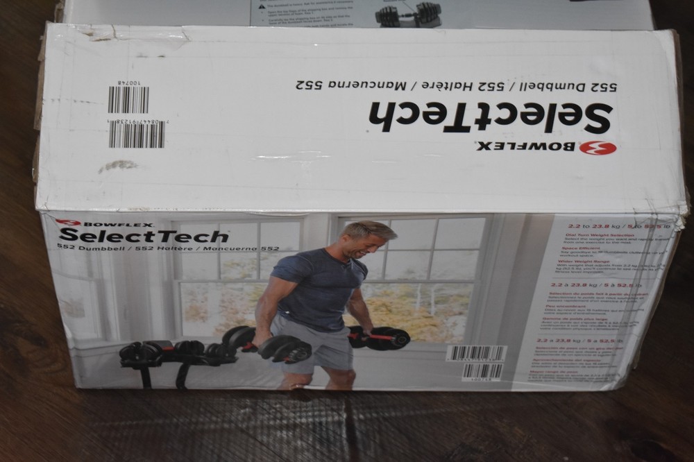 GENUINE BOWFLEX SELECTECH 552 DUMBBELL (SINGLE)