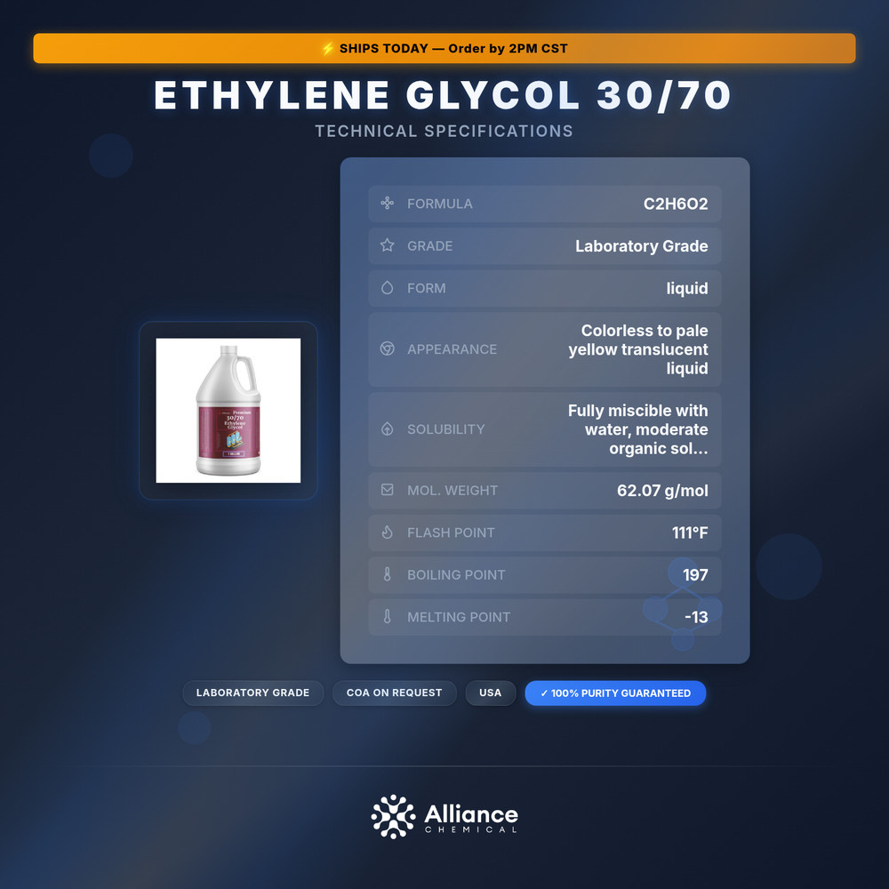 Ethylene Glycol 30/70 - 1 Gallon