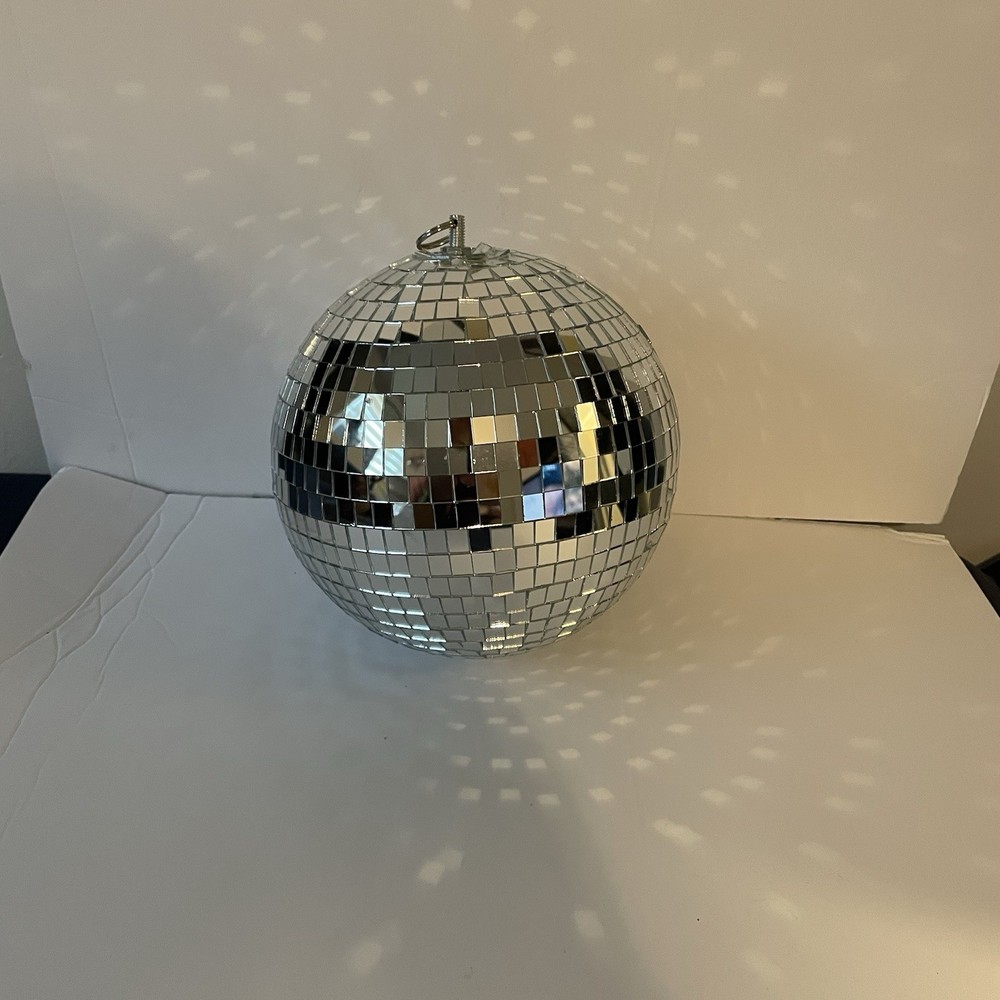 Alytimes 8-Inch Silver Disco Ball