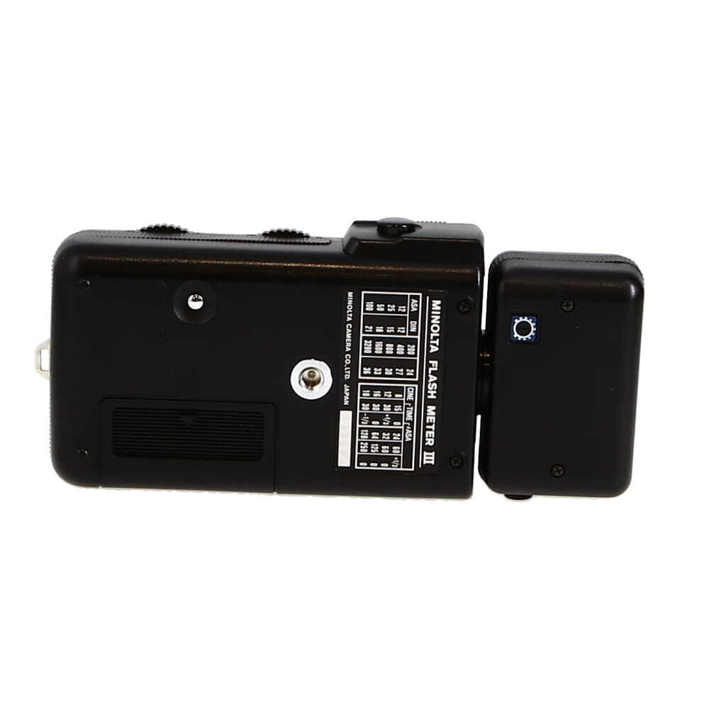 Minolta Flash Meter III with Spherical Diffuser (Ambient/Flash) With Case