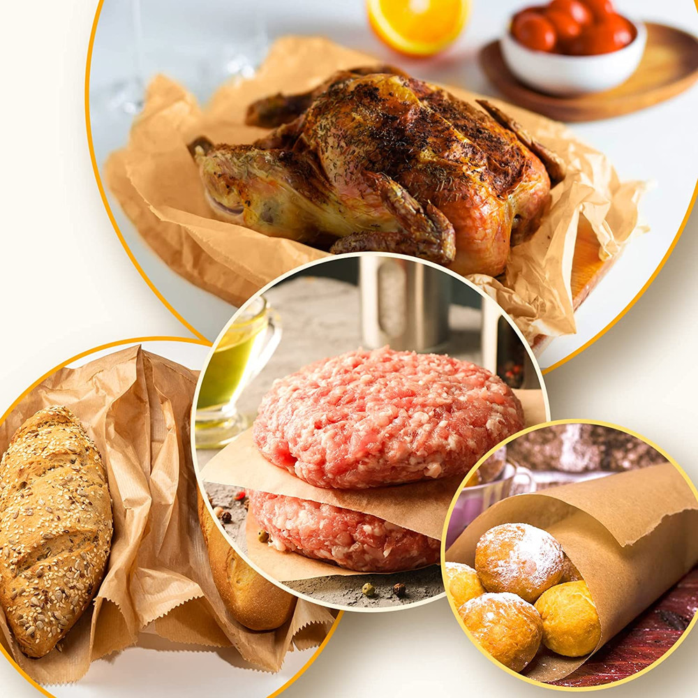 Parchment Paper Sheets,Unbleached Parchment Baking Sheets,Precut Parchment Paper