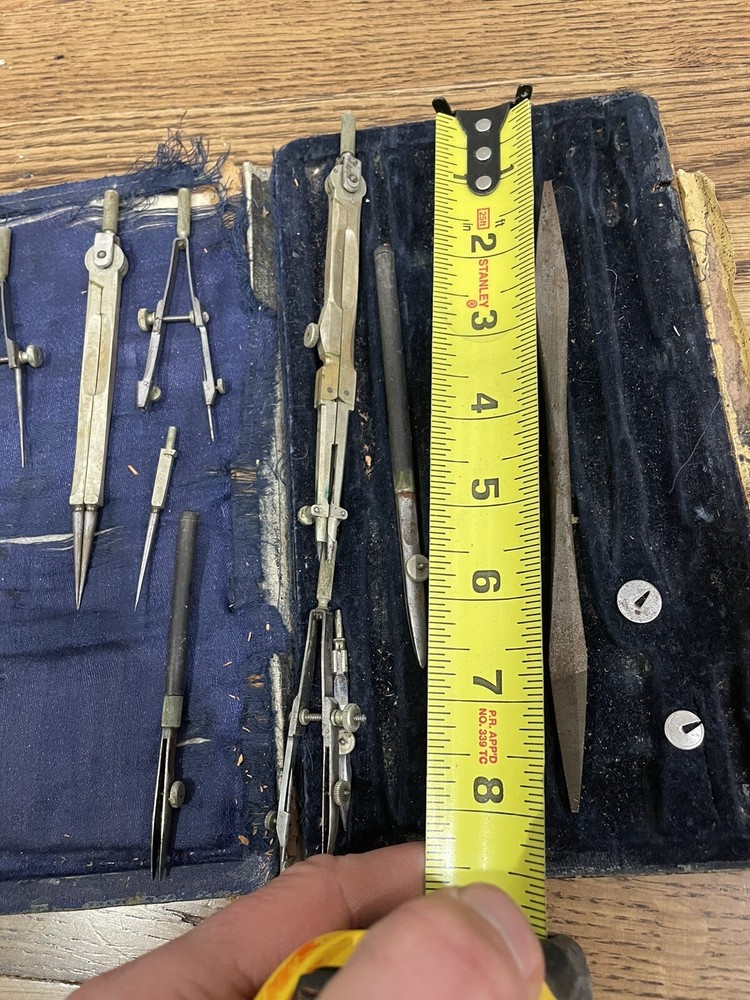 Vintage set of caliper divider tools