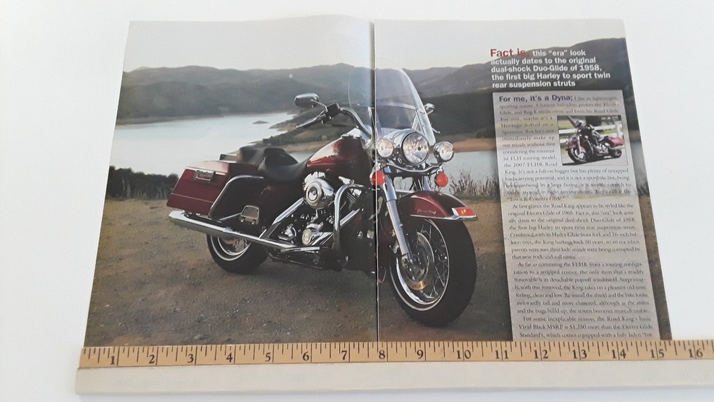 2007 HARLEY DAVIDSON FLHR ROAD KING ORIGINAL 2007 ARTICLE