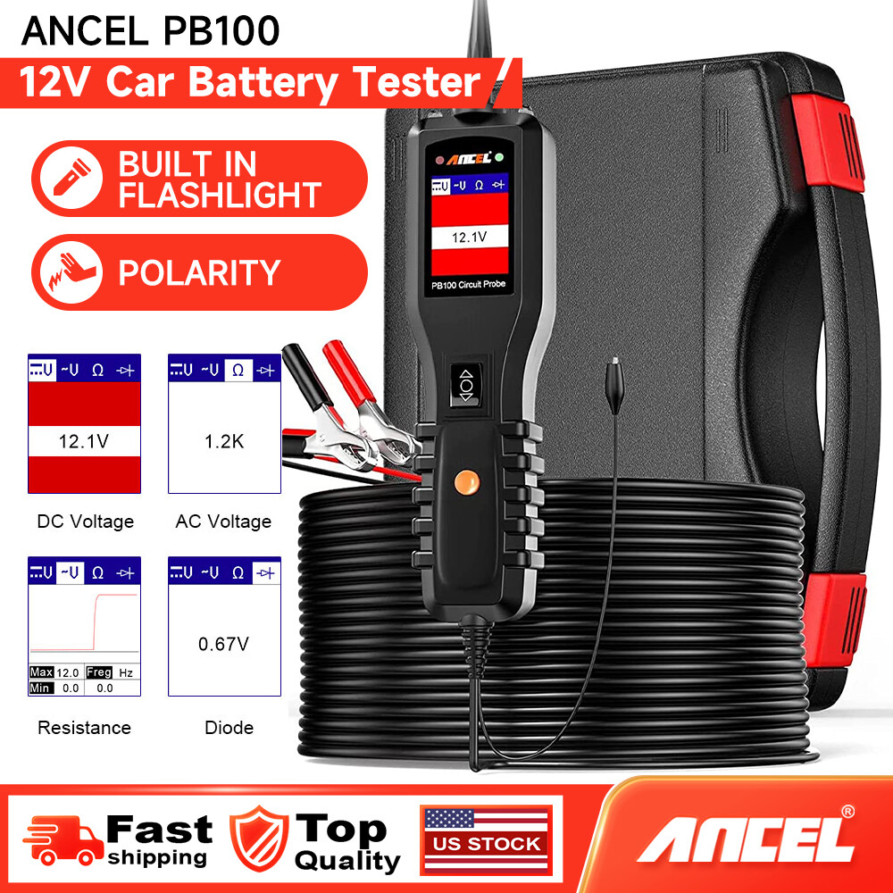 ANCEL PB100 4 Modes Auto Circuit Probe Tester Electrical Voltage Diagnostic Tool