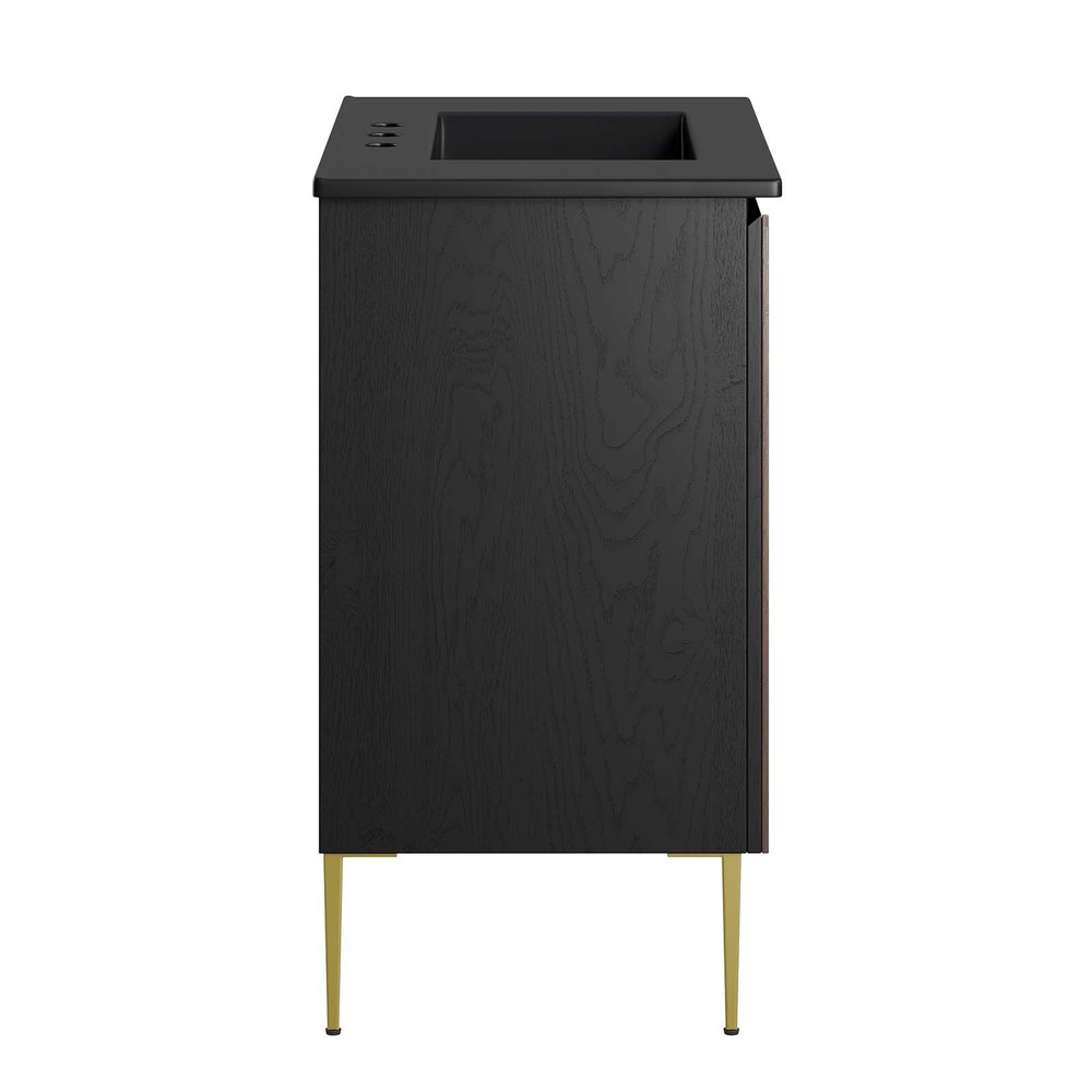Modway Alchemist 30" Bathroom Vanity in Black Black