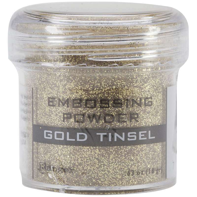 Embossing Powder Gold Tinsel
