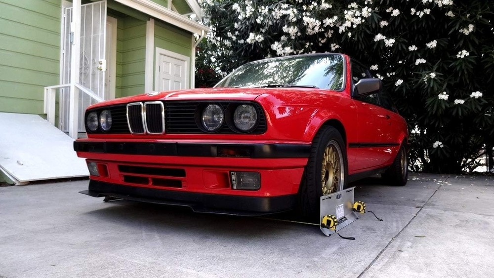 Professional Wheel Alignment Tool - High-Resolution Tape Measures Included