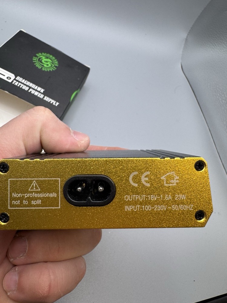 Dragonhawk LCD Dual Tattoo Machine Gun