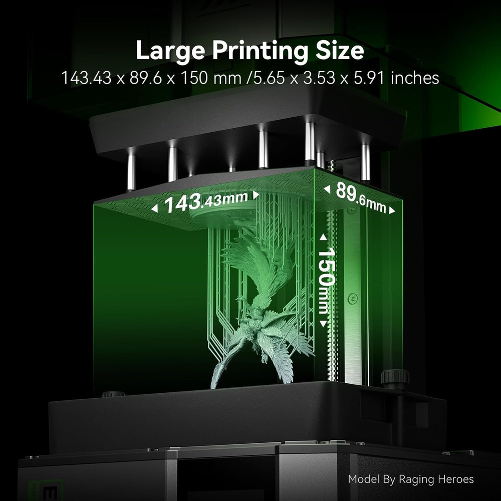Mars 5 Resin 3D Printer with 4K Mono Lcd,Automatic Leveling, Desktop 3D Printer