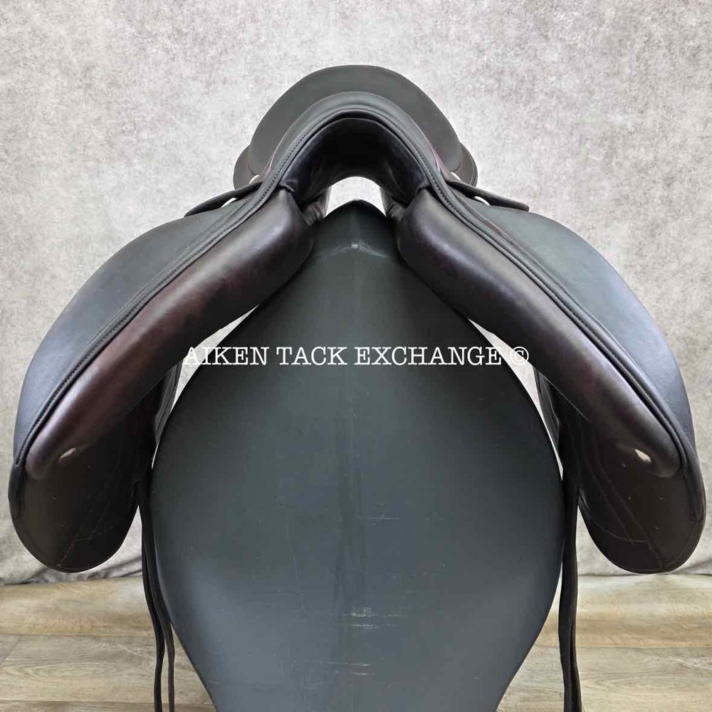 2021 Stackhouse Monoflap Jump Saddle, 18" Seat (Read Description)