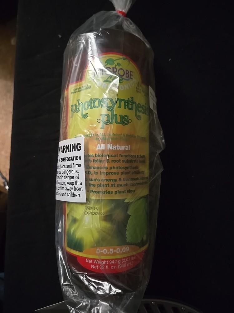 MICROBE Life HYDROPONICS 32oz. Premium Photosynthesis Plus Liquid Nutrient