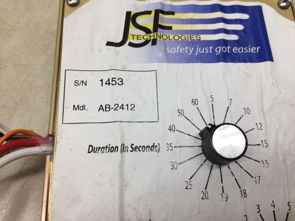 JSF Technologies AB-2412 Dual Head Controller Crosswalk Beacon 902-928 MHZ AB