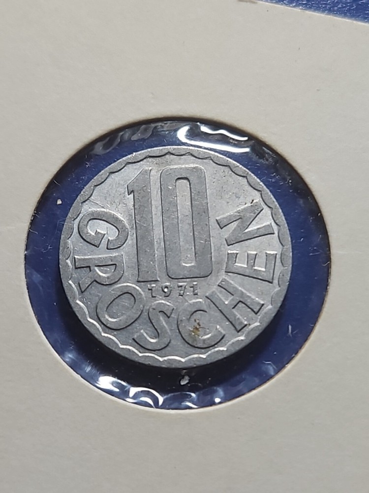 1971  Austria - 10 Groschen  (KM.#2878)