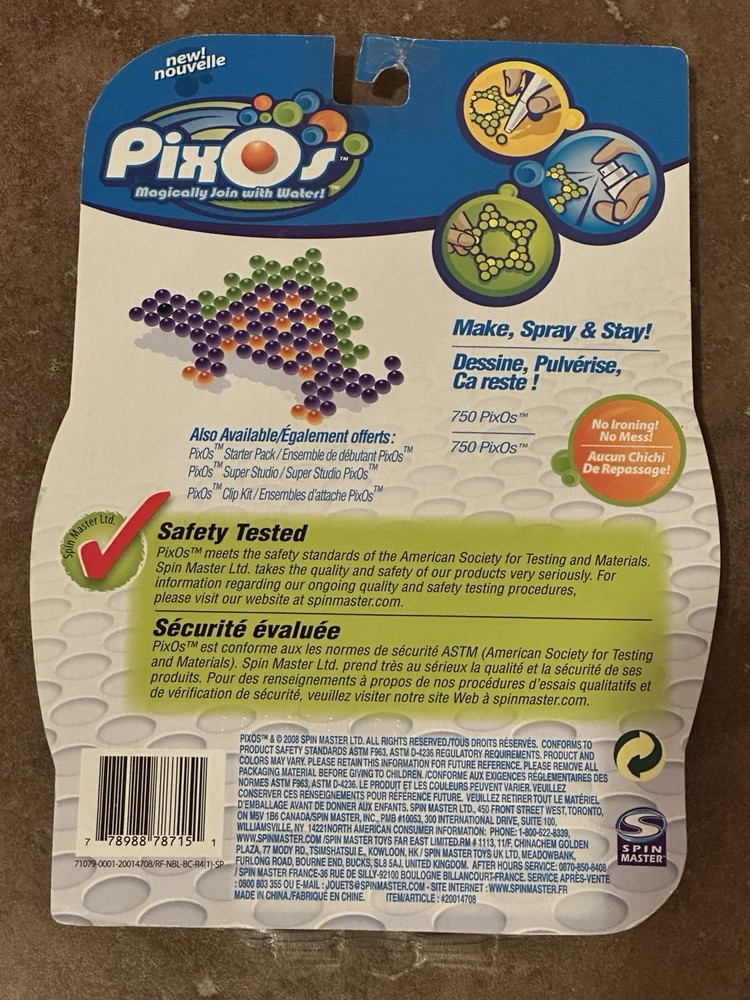 PixOs Crystal Refill Pack 750 PixOs Spin Masters NIB