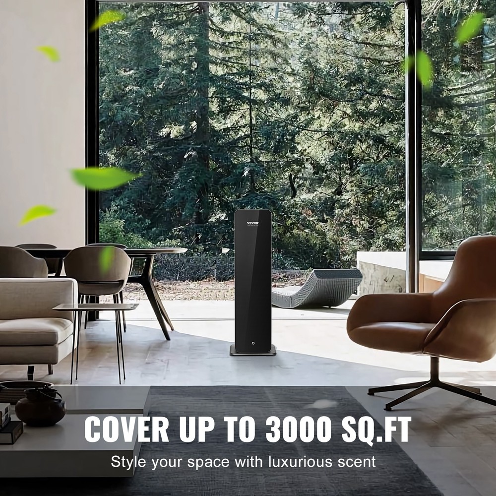 VEVOR Scent Air Machine 950ml Bluetooth Cold Air Diffuser 3000sq.ft Waterless
