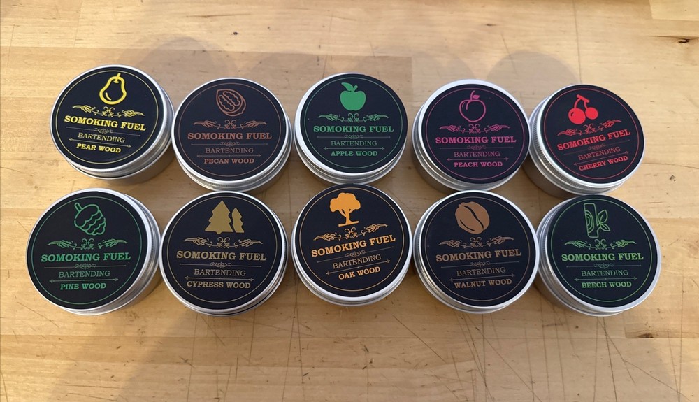 Cocktail Wooden Chips Premium 10 Pack