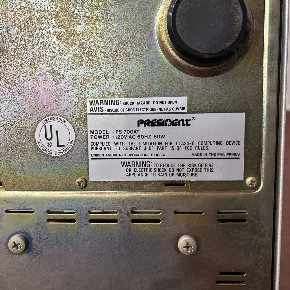 President Satellite Selector PS 700 AT ***Untested